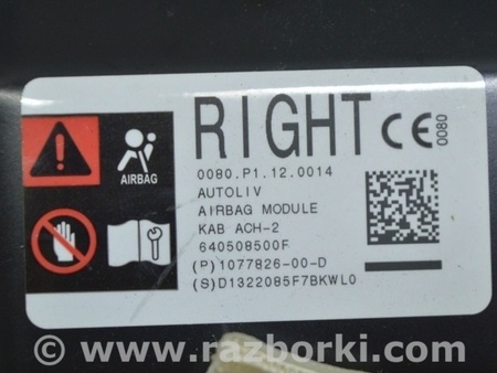 ФОТО Безопасность / airbags для Tesla Model 3 (17-23) Одеса