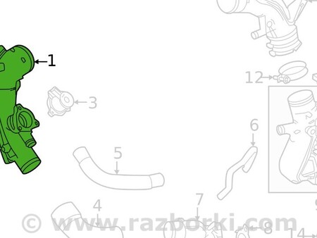 ФОТО Система впуска для Toyota Tundra III XK70 (2022-) Одеса