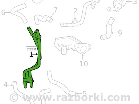ФОТО Система охлаждения для Toyota Tundra III XK70 (2022-) Одеса