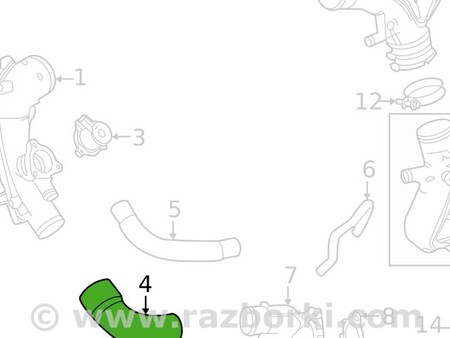 ФОТО Система впуска для Toyota Tundra III XK70 (2022-) Одеса