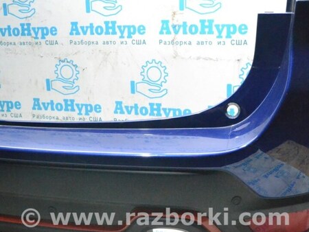 ФОТО Бампер задний в сборе с парктрониками 02 Sport синий цвет для Subaru Forester SK S14 (18-24) Одеса