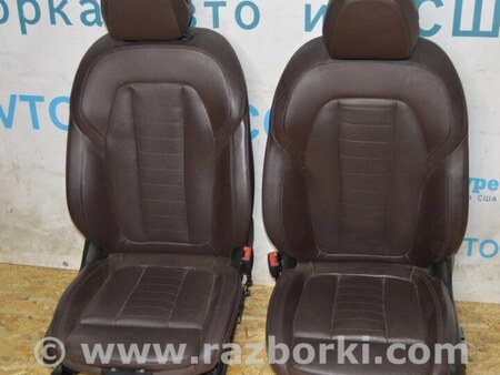 ФОТО Сидения в сборе перед и зад с картами 23 Leather Vernasca/mocca под.вент 02 для BMW X3 III G01 (17-24) Одеса