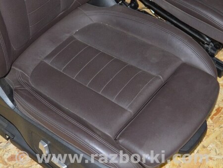 ФОТО Сидения в сборе перед и зад с картами 23 Leather Vernasca/mocca под.вент 02 для BMW X3 III G01 (17-24) Одеса