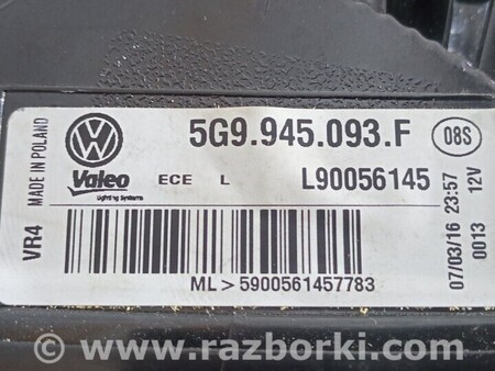 ФОТО Фара для Volkswagen Golf VII Mk7 (12-20) Чернигов