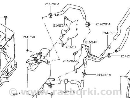 ФОТО Воздухозаборник для Nissan Pulsar Чернигов