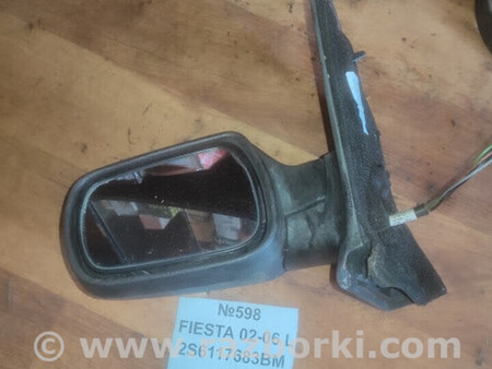 ФОТО No598 Б/в дзеркало бічне ліве 2s6117683bm для 02-06 для Ford Fiesta (все модели) Львів