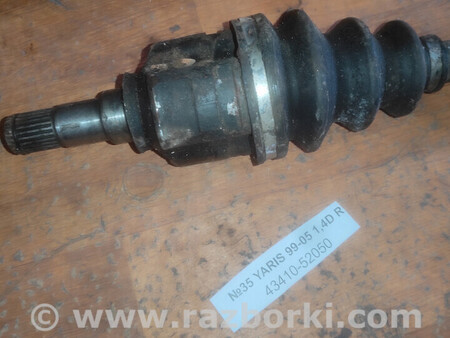 ФОТО No35 Півось права 1.4D 43410-52050 для 99-05 для Toyota Yaris (05-11) Львів
