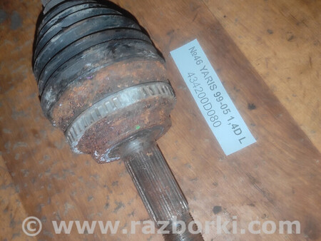 ФОТО No46 Напівось ліва 434200D080 для 1.4D 99-05 для Toyota Yaris (05-11) Львів