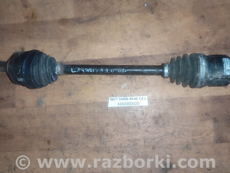 ФОТО №77 Піввісь ліва 434200D020 для 99-05 1.0 для Toyota Yaris (05-11) Львів