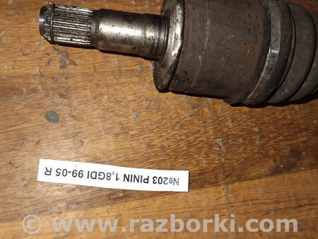 ФОТО №203 Піввісь права для PININ 1.8GDI 99-05 для Mitsubishi Pajero Pinin (98-06) Львів