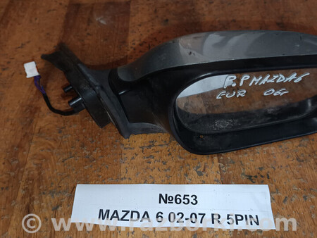 ФОТО №653 Зеркало праве 5PIN для 6 02-07 для Mazda 6 (все года выпуска) Львів