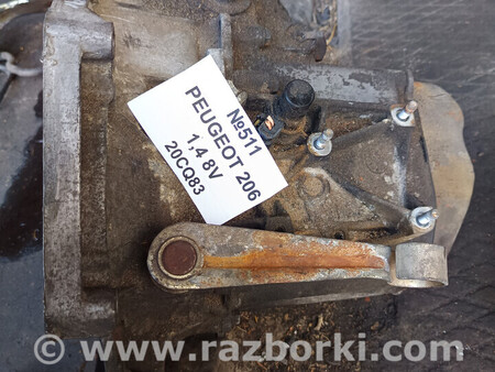 ФОТО №511 Коробка передач 20CQ83 для 1.4 8V 98-08 для Peugeot 206 Львів