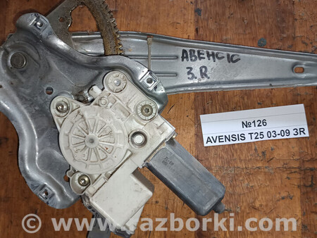 ФОТО №126 Склопідйомник задній правий для Avensis T25 03-09 для Toyota Avensis (все года выпуска) Львів