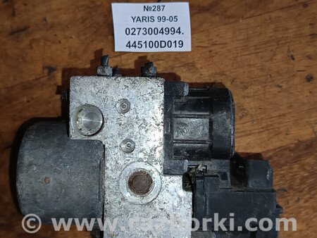 ФОТО №287 Блок ABS 0273004994. 445100D019 для 99-05 для Toyota Yaris (05-11) Львів
