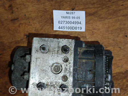 ФОТО №287 Блок ABS 0273004994. 445100D019 для 99-05 для Toyota Yaris (05-11) Львів