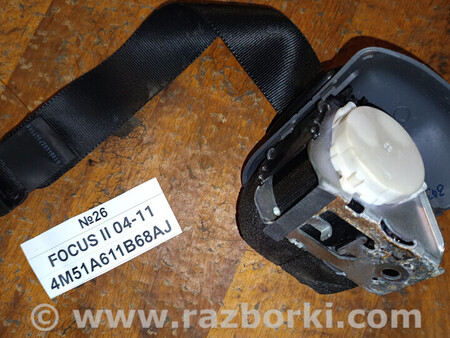 ФОТО №26 Ремінь безпеки 4M51A611B68AJ для II 04-11 для Ford Focus (все модели) Львів