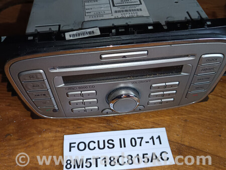 ФОТО Магнітола 8M5T18C815AC для II 07-11 для Ford Focus (все модели) Львів