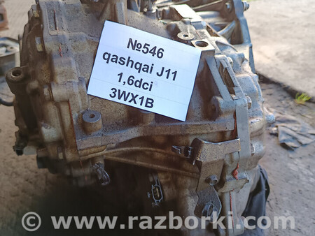 ФОТО №546 Коробка передач 3WX1B для J11 1.6dci3 для Nissan Qashqai/Roque Sport J11 (13-21) Львів