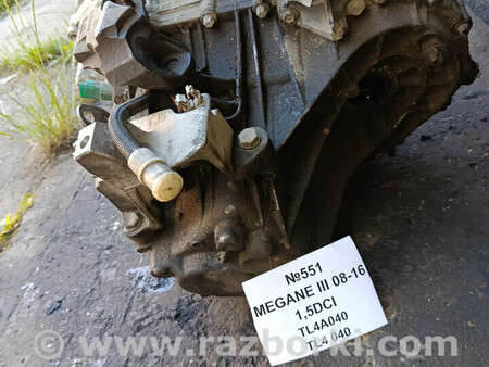 ФОТО №551 Коробка передач 1.5DCI TL4A040 TL4 040 для III 08-16 для Renault Megane (95-03) Львів