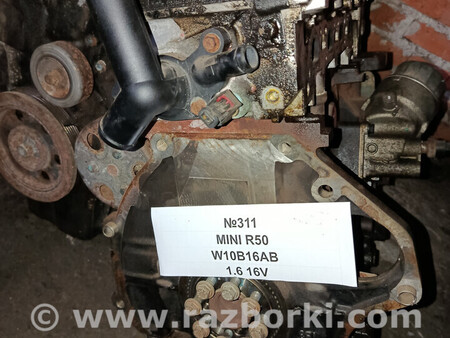 ФОТО №311 Двигун W10B16AB 1.6 16V для Cooper R50 для MINI R50 One (01-08) Львів