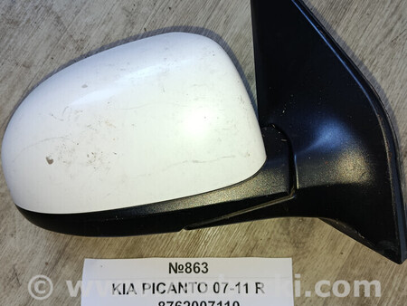 ФОТО №863 Зеркало праве 8762007110 для 07-11 для KIA Picanto 1 SA (04-11) Львів