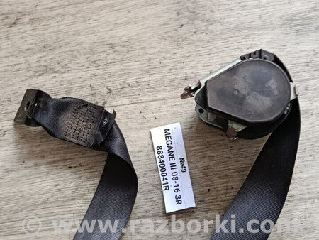 ФОТО №49 Ремінь безпеки задній правий 888400041R для Megane III 08-16 для Renault Megane (95-03) Львів