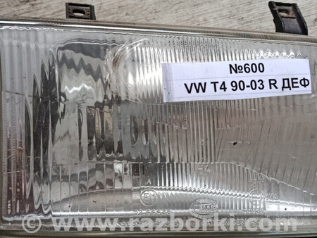 ФОТО No600 Фара права для Volkswagen дефект для Volkswagen T4 Transporter, Multivan (90-03) Львів