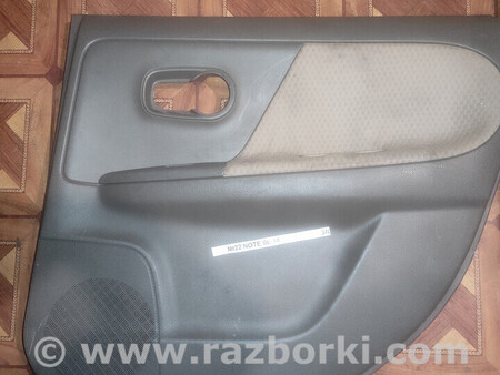 ФОТО Карта дверей обшивка задня права для Nissan Note E11 (2006-2013) Львів