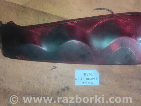 ФОТО задній ліхтар правий для Nissan Note E11 (2006-2013) Львів
