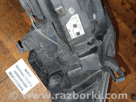 ФОТО Фара ліва для Nissan Qashqai J10 (06-13) Львів