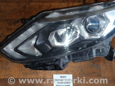 ФОТО Фара ліва для Nissan Qashqai J10 (06-13) Львів