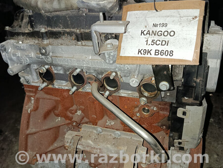 ФОТО No197 Б/в Двигун 1.5CDTI K9K M768 для Clio для Renault Kangoo II (07-21) Львів