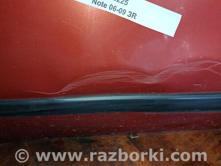 ФОТО Двері задні праві для Nissan Note E11 (2006-2013) Львів