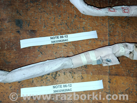 ФОТО Подушки безпеки штори для Nissan Note E11 (2006-2013) Львів