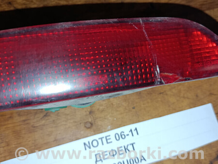 ФОТО Ліхтар задній в бампер для Nissan Note E11 (2006-2013) Львів