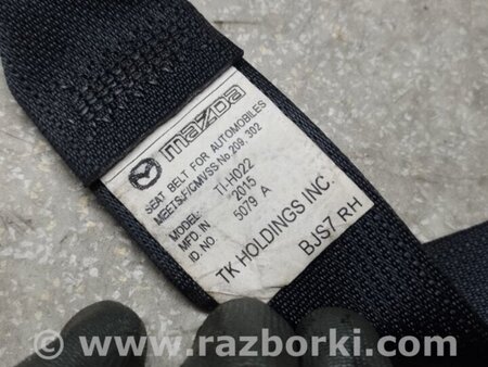 ФОТО Ремінь безпеки для Mazda 3 III BM/BN (13-19) Київ