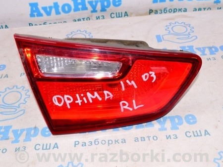 ФОТО Фонарь внутренний крышка багажника левый для KIA Optima 3 TF (10-15) Одеса