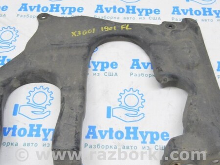 ФОТО Защита арки перед лев для BMW X3 III G01 (17-24) Одеса
