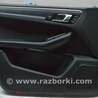 Обшивка двери карточка передняя левая черная под память сидений 02 Porsche Macan I 95B 2nd FL (21-26)