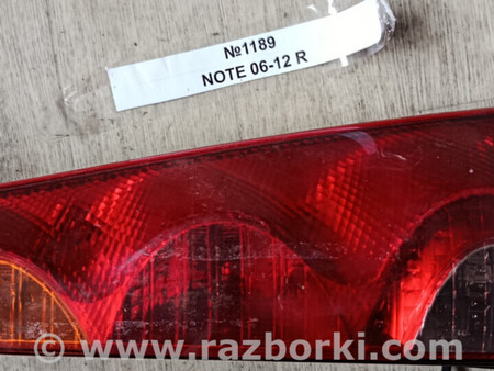 ФОТО Ліхтар задній правий для Nissan Note E11 (2006-2013) Львів