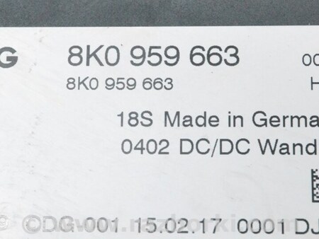 ФОТО Voltage Converter Module Преобразователь напряжения для Porsche Macan I 95B 2nd FL (21-26) Одеса