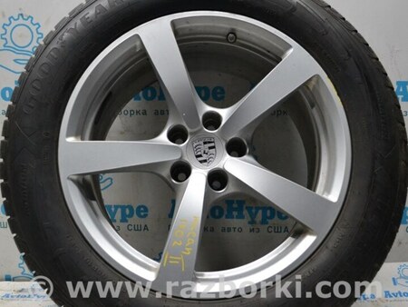 ФОТО Диск колесный R18 x 9J ET21 серебро 2 скола 02 второй для Porsche Macan I 95B 2nd FL (21-26) Одеса