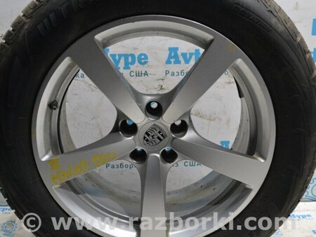 ФОТО Диск колесный R18 x 8J ET21 серебро бордюрка 02 четвертый для Porsche Macan I 95B 2nd FL (21-26) Одеса