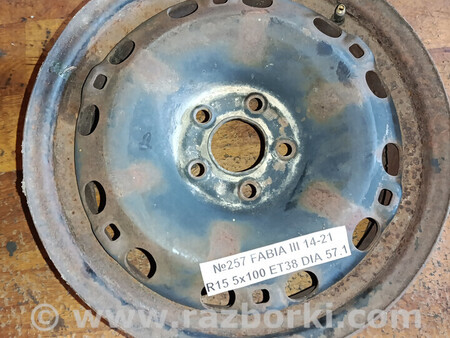 ФОТО Диски з Шинами Skoda III R15 5x100 ET38 6J 57.1 TARGUM WINTER 3 195/65/R15 для Skoda Fabia Львів