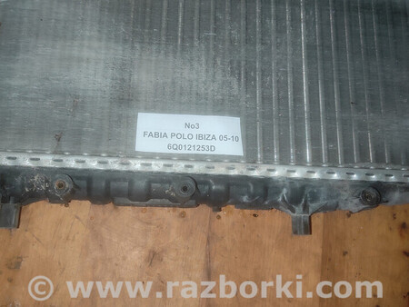 ФОТО Радіатор охолодження двигуна Skoda Fabia Volkswagen Polo Seat Ibiza для Volkswagen Polo Львів