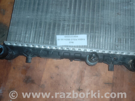 ФОТО Радіатор охолодження двигуна Skoda Fabia Volkswagen Polo Seat Ibiza для Volkswagen Polo Львів