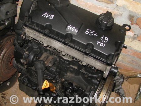 Двигатель дизель 1.9 для Volkswagen Passat B5 (08.1996-02.2005) Львов AVB