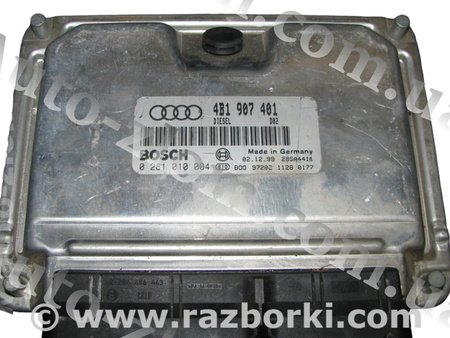 Блок управления двигателем для Audi (Ауди) A6 C5 (02.1997-02.2005) Львов 4B1907401, 0281010004