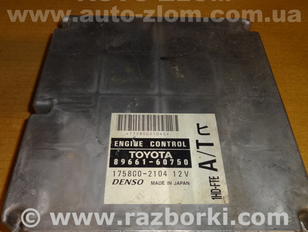 Блок управления двигателем для Toyota Land Cruiser 100 Львов 89661-60750, 175800-2104