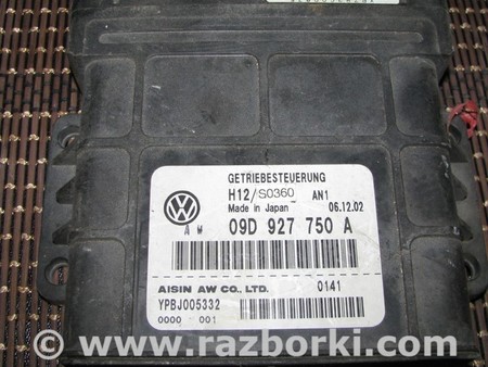 Блок управления АКПП для Volkswagen Touareg  (10-18) Львов 09D927750A
